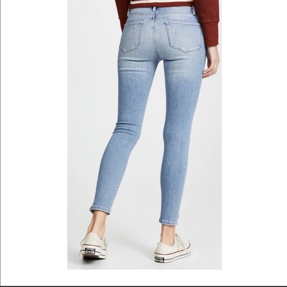 FRAME | Le High Skinny Front Chew Paltrow Jeans 27 - Picture 5 of 15